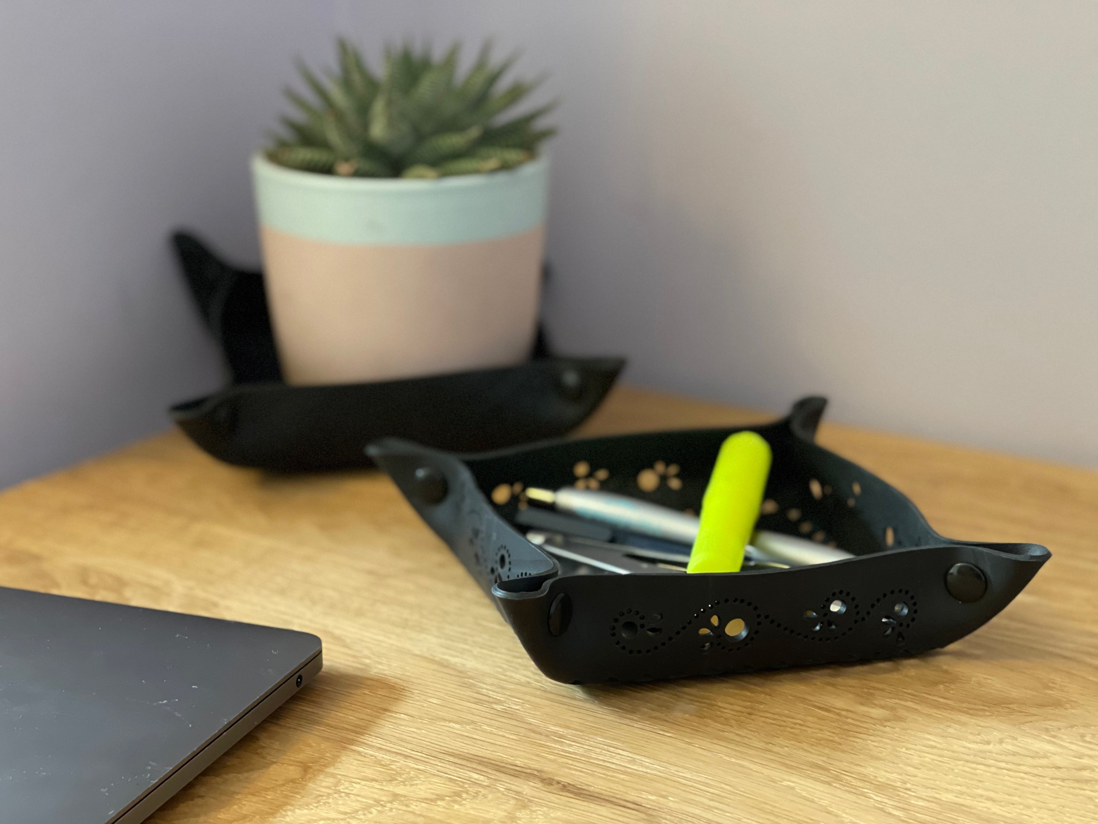 Upcycled Rubber Trinket Tray-3
